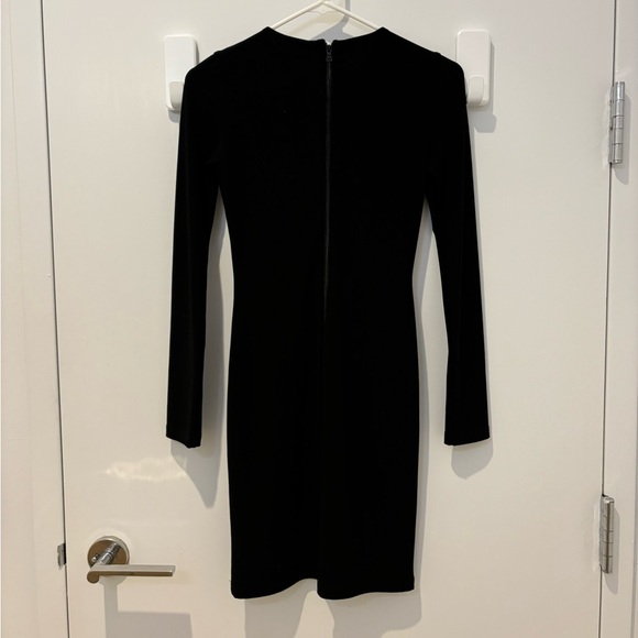 Alice + Olivia Black Bodycon Dress - Picture 2 of 3